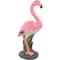 25.5" Pink Standing Flamingo Outdoor Garden Statue